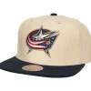 Vintage Off-White Snapback Columbus Blue Jackets