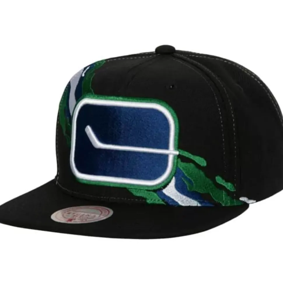 Vintage Paintbrush Snapback Vancouver Canucks