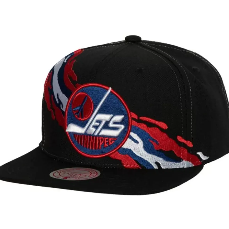 Vintage Paintbrush Snapback Winnipeg Jets