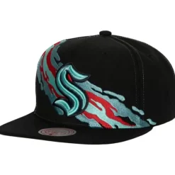 Vintage Paintbrush Snapback Seattle Kraken