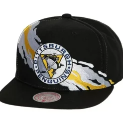 Vintage Paintbrush Snapback Pittsburgh Penguins