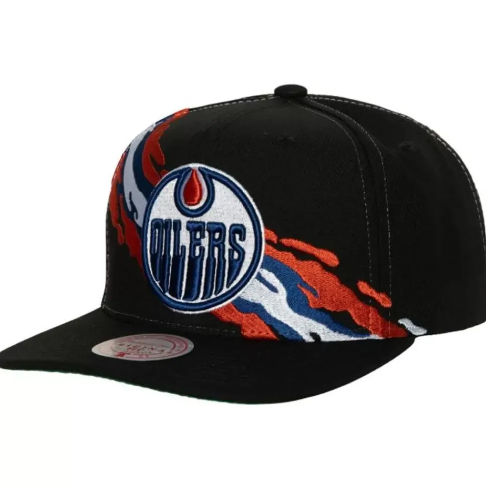 Vintage Paintbrush Snapback Edmonton Oilers