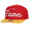 Vintage Script Snapback Calgary Flames