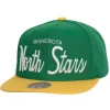 Vintage Script Snapback Minnesota North Stars