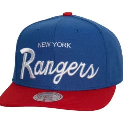 Vintage Script Snapback New York Rangers