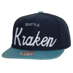 Vintage Script Snapback Seattle Kraken
