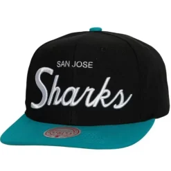 Vintage Script Snapback San Jose Sharks