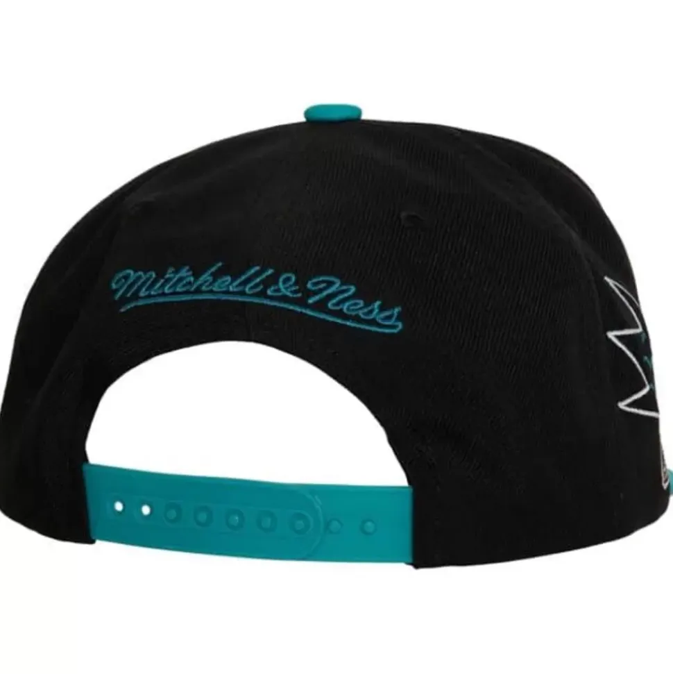 Vintage Script Snapback San Jose Sharks