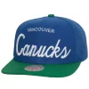 Vintage Script Snapback Vancouver Canucks