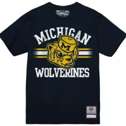 Vintage Stripes Tee University Of Michigan