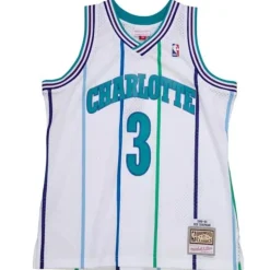 White Swingman Rex Chapman Charlotte Hornets 1988-89 Jersey