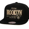 With Love Snapback Brooklyn Nets