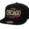 With Love Snapback Chicago Bulls