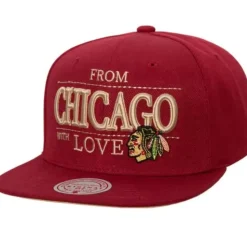 With Love Snapback Chicago Blackhawks