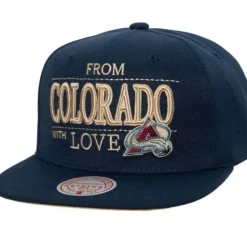 With Love Snapback Colorado Avalanche
