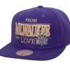 With Love Snapback Hwc Milwaukee Bucks