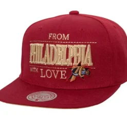 With Love Snapback Hwc Philadelphia 76Ers