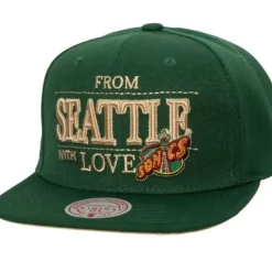 With Love Snapback Hwc Seattle Supersonics