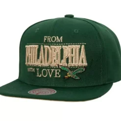 With Love Snapback Philadelphia Eagles
