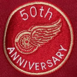 With Love Snapback Vntg Detroit Red Wings