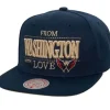 With Love Snapback Vntg Washington Capitals