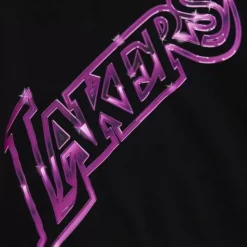 Womens Big Face 4.0 Crop Hoodie Los Angeles Lakers