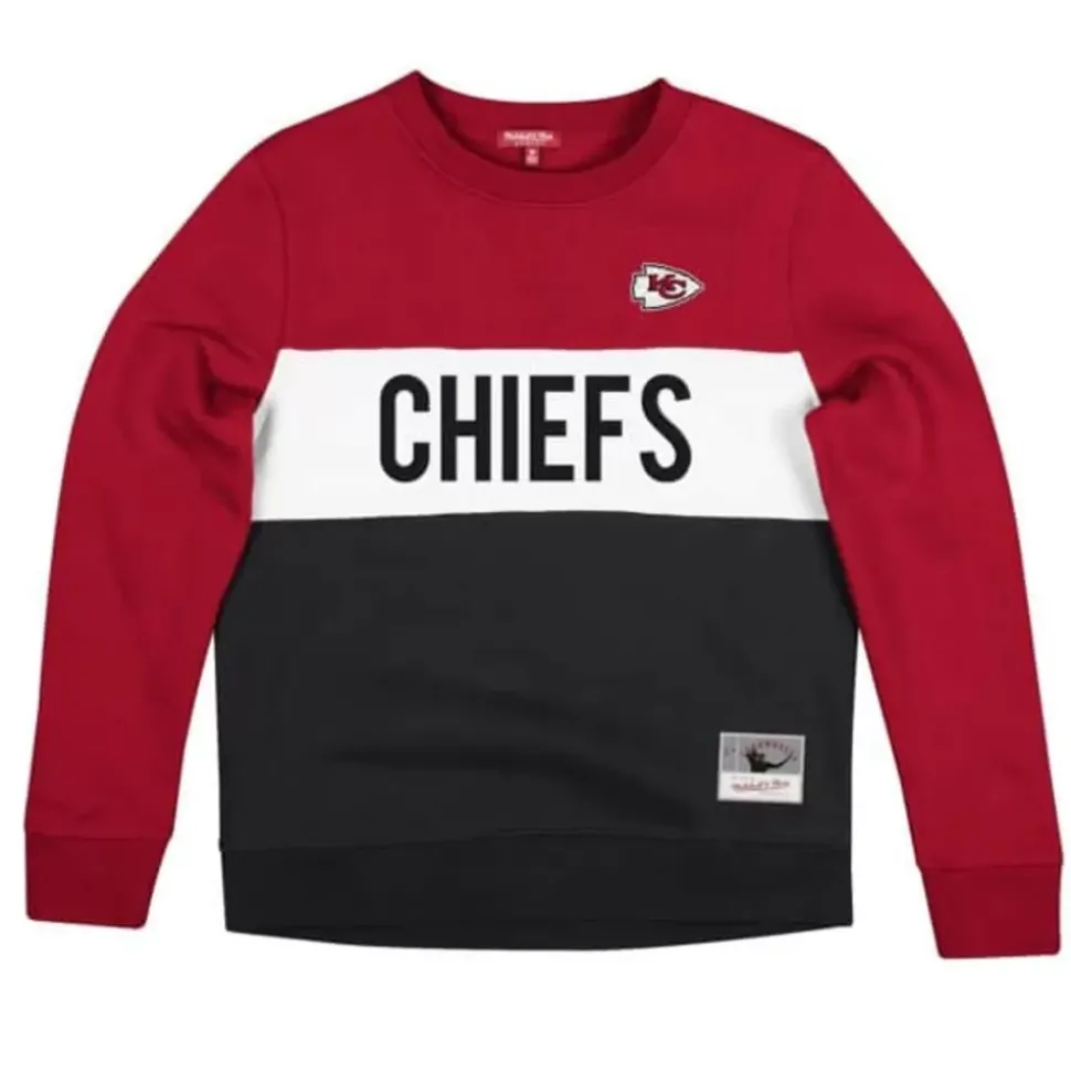 Women'S Color Block Crew 2.0 Kansas City Chiefs