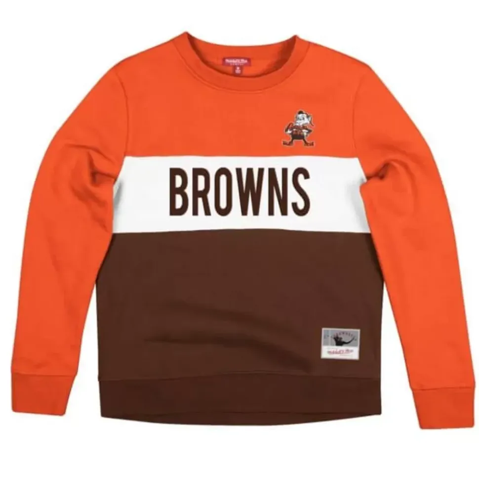 Women'S Color Block Crew 2.0 Cleveland Browns