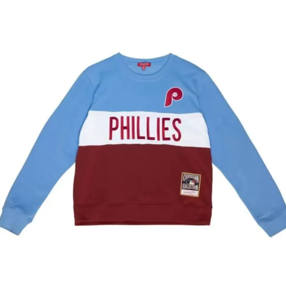 Women'S Color Block Crew 2.0 Philadelphia Phillies