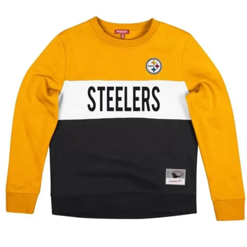 Women'S Color Block Crew 2.0 Pittsburgh Steelers