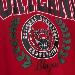Womens Logo Lt Crew 2.0 Portland Trail Blazers
