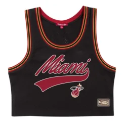 Women'S Mesh Crop Tank Miami Heat