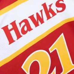 Womens N&N Crop Tank Atlanta Hawks 1986 Dominique Wilkins