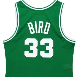 Womens N&N Crop Tank Boston Celtics 1985 Larry Bird