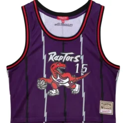 Womens N&N Crop Tank Toronto Raptors 1998 Vince Carter