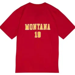 Womens N&N Fashion Top Kansas City Chiefs Joe Montana