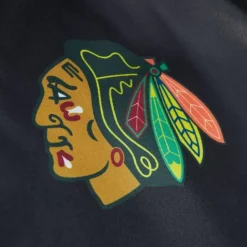 Women'S Raglan Satin Jacket Chicago Blackhawks