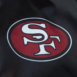Women'S Raglan Satin Jacket San Francisco 49Ers