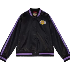 Women'S Raglan Satin Jacket Los Angeles Lakers