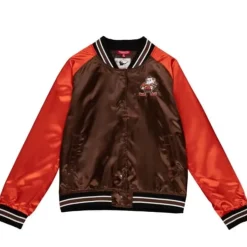 Women'S Satin Jacket 2.0 Cleveland Browns