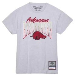 Women'S Script Arc Tee University Of Arkansas