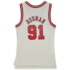 Womens Swingman Dennis Rodman Chicago Bulls 1997-98 Jersey