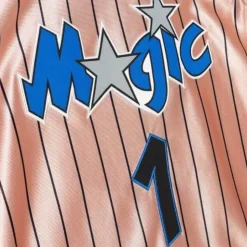 Womens 75Th Anniversary Rose Gold Swingman Penny Hardaway Orlando Magic 1993-94 Jersey