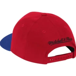 Wool 2 Tone Classic Red Snapback Philadelphia 76Ers