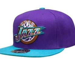 Wool 2 Tone Fitted Hwc Utah Jazz