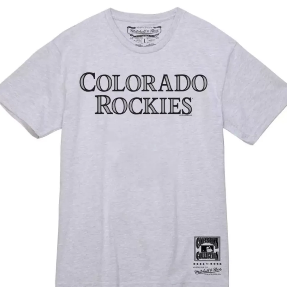 Wordmark 1 Tee Colorado Rockies