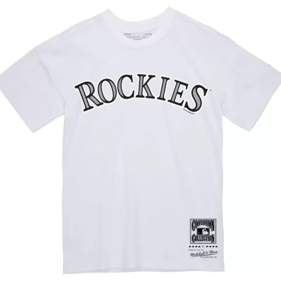 Wordmark 2 Tee Colorado Rockies