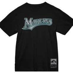 Wordmark 2 Tee Florida Marlins